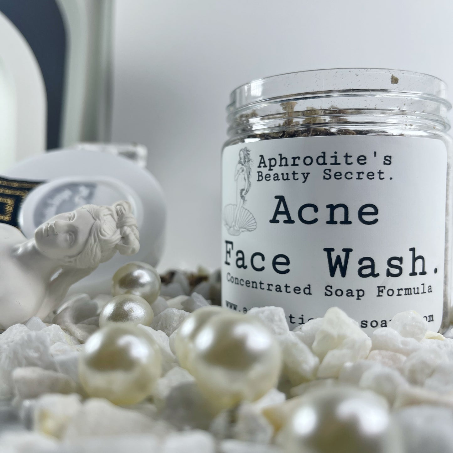 Emergency Concentrated Acne Face Wash - Aesthetic Soaps by Venus - Acne Treatment Face & Body Wash Natural Cystic Acne Cleanser Soap Bar