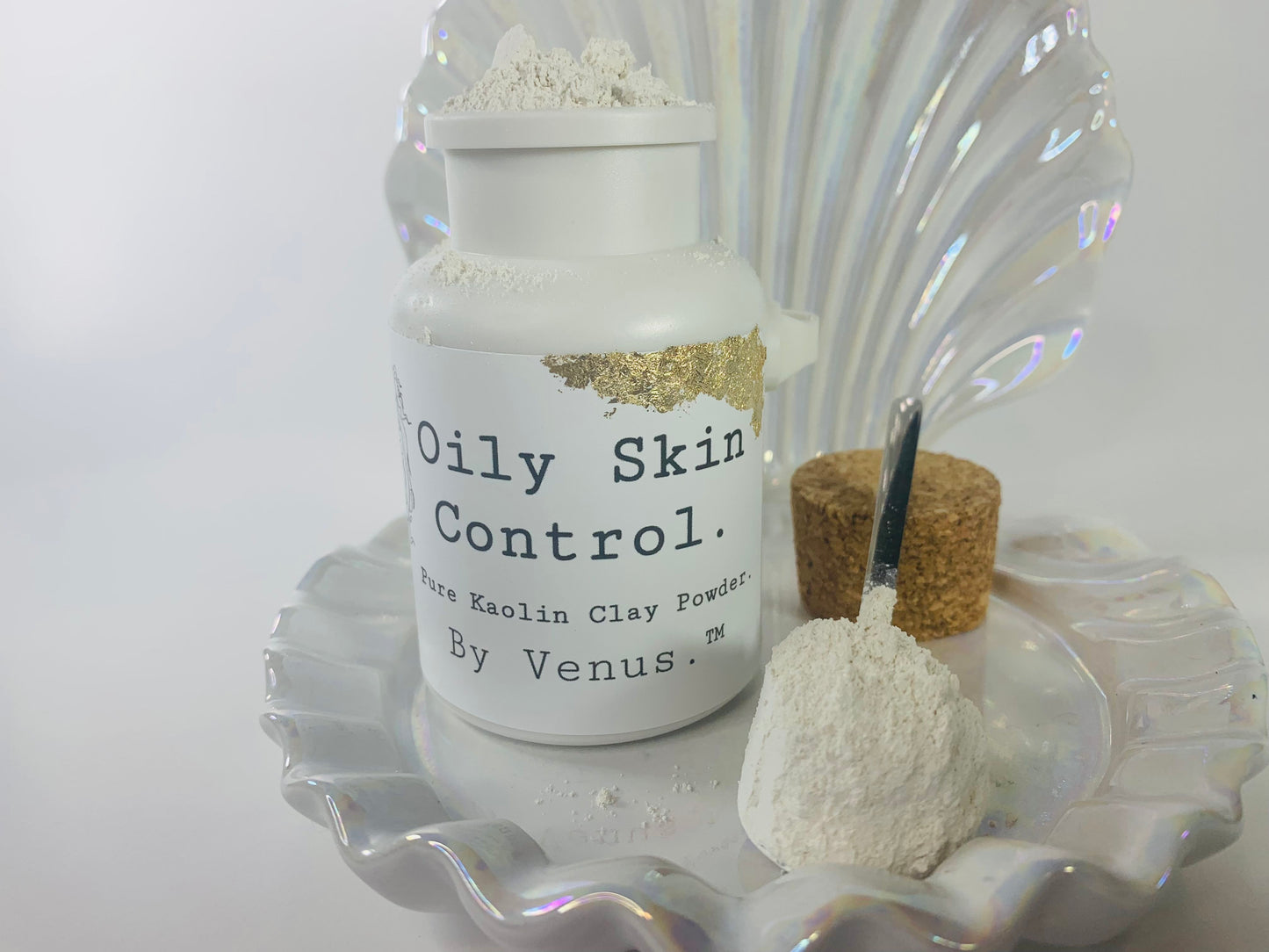 Clay Mask Powder for Oily Skin - Pure Kaolin Clay for Deep Cleansing - Effective Pore Minimizer and Hair Mask