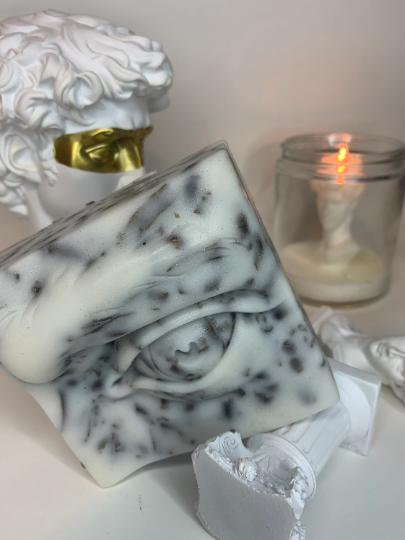 EYE OF DAVID - Aesthetic Soaps by Venus - Acne Treatment Face & Body Wash Natural Cystic Acne Cleanser Soap Bar